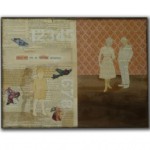 "Childhood" Mixed Media 28in x 18in