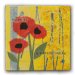 "Hope" Mixed media 12in x 12in SOLD