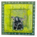 "Read to Me" Mixed media 24in x 24in SOLD