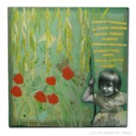 "Under the Willow Tree" Mixed media 24in x 24in Not for sale