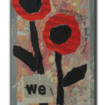 "Shine" Mixed media 10in x20in SOLD