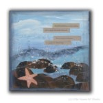 "Stranded" Mixed media 14in x 14in $120