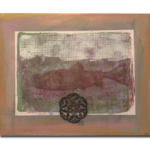 "Fisk and Disk" 10" x 8" Mixed media
$60